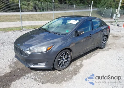 2017 Ford Focus Sel из США, поврежденный, VIN 1FADP3H29HL302357